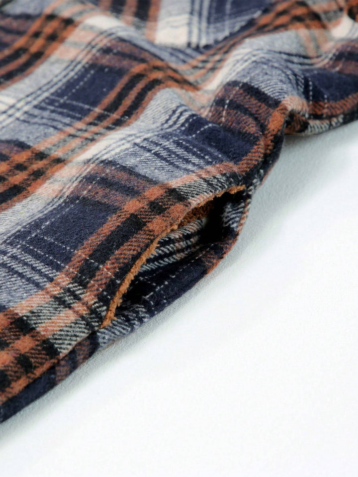 Vella™ | Cozy Wool-Blend Plaid Jacket