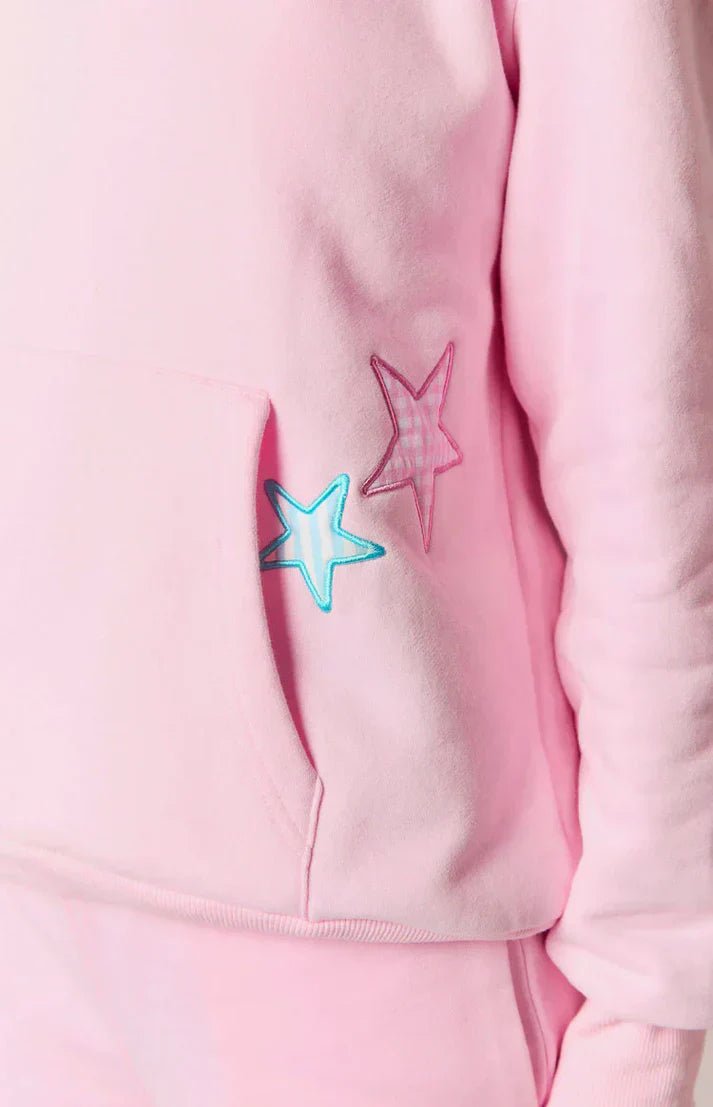 Demetra Star Patterned Hoodie - Meliorae