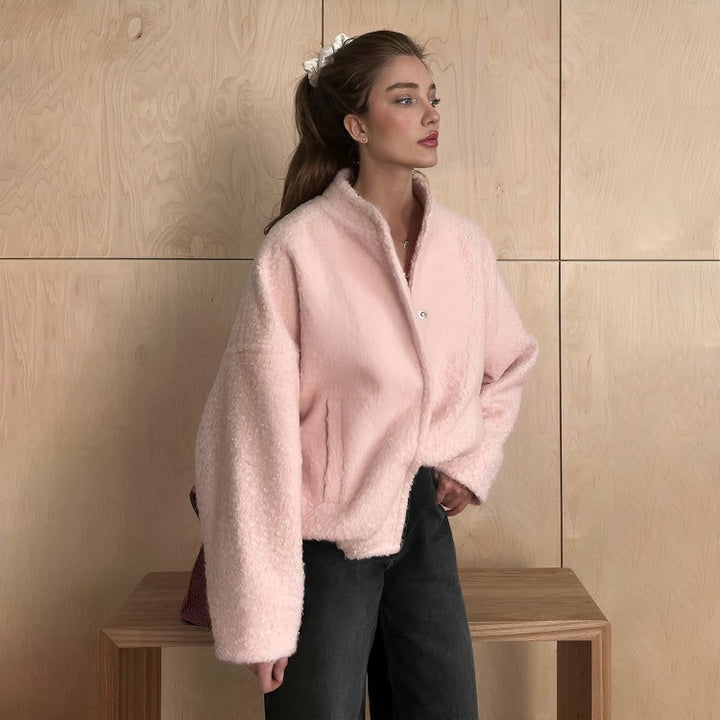 Pink Cozy Fleece Jacket - Meliorae