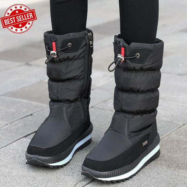 Sofie™ - Non-slip and Waterproof Faux Fur Snow Boots